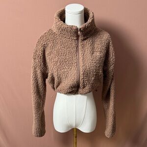 SKIMS Brown (Camel) Teddy Jacket